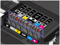 キヤノン：PIXUS マニュアル｜MG7500 series｜インクの状態をインク